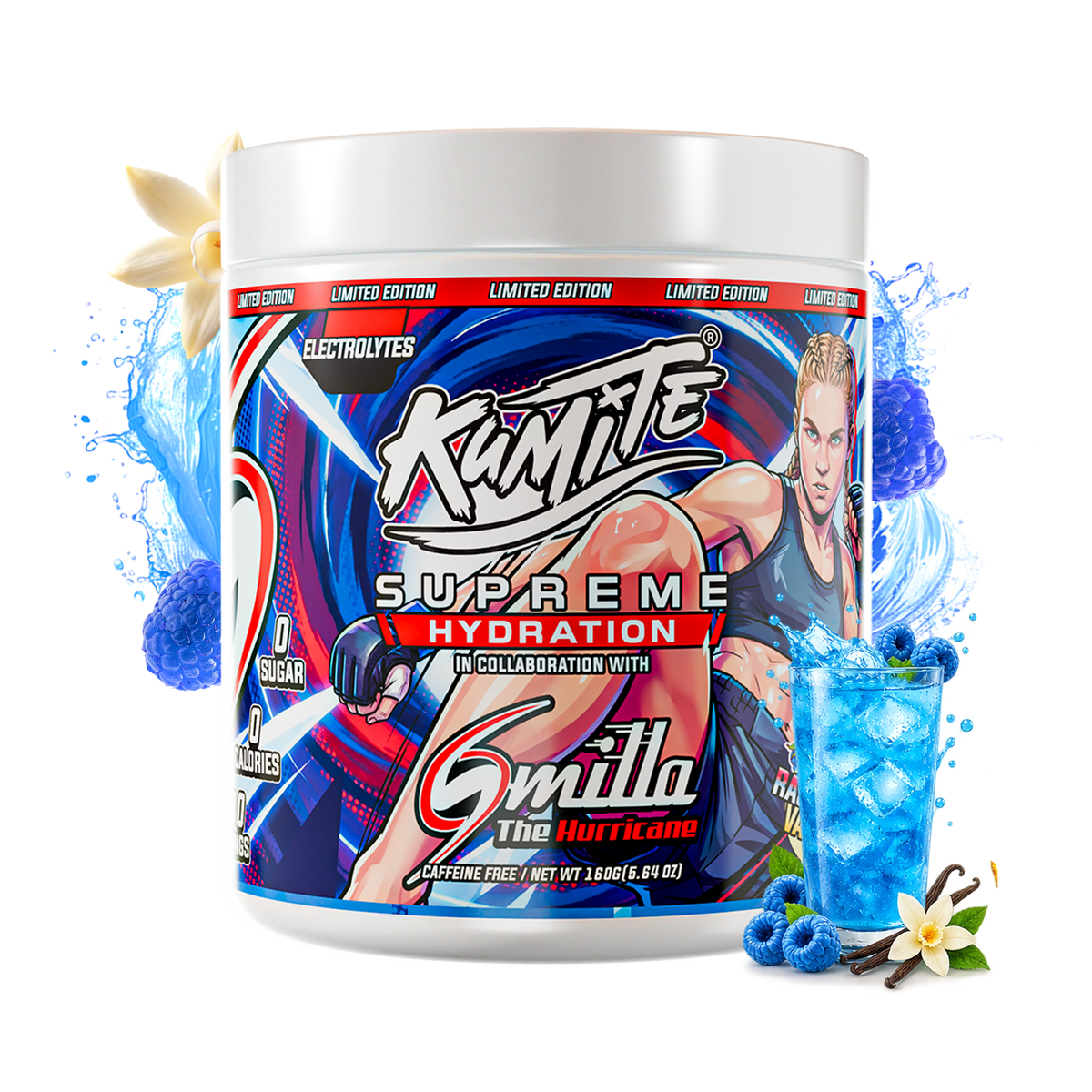 Blue Raspberry Vanilla by Smilla The Hurricane (100 servings)
