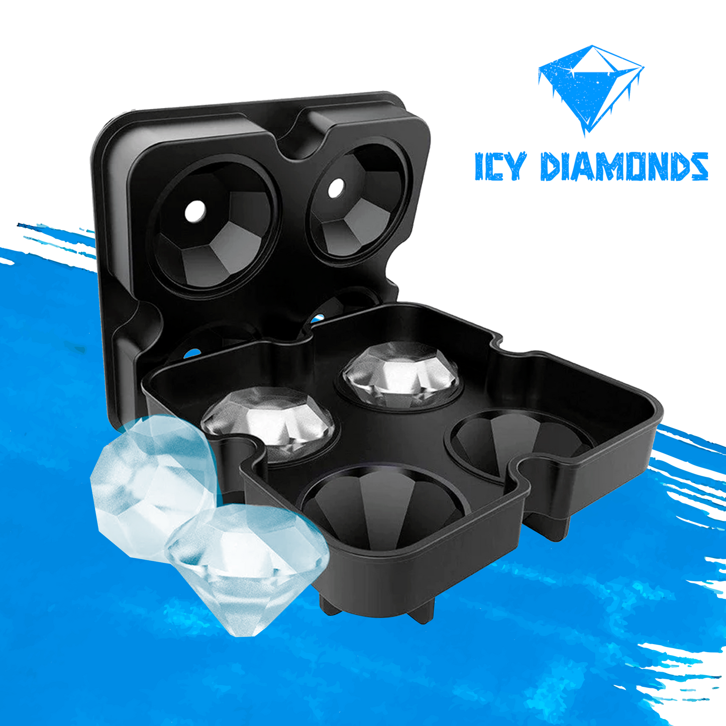 Ice Tray - Icy Diamonds