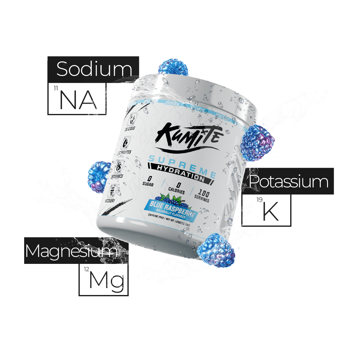 Blue Raspberry (100 servings)
